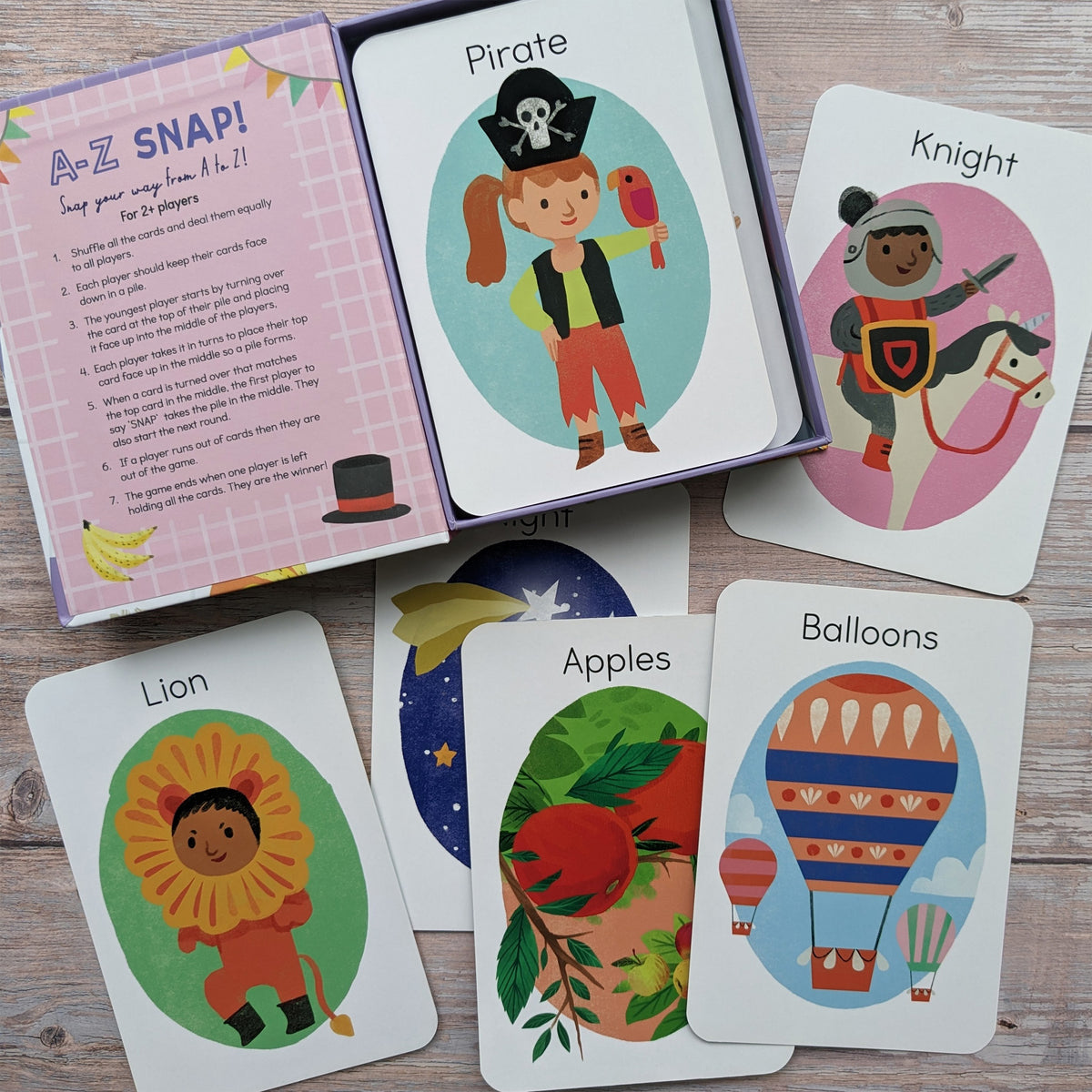 A-Z SNAP CARD GAME – Toyworld NZ