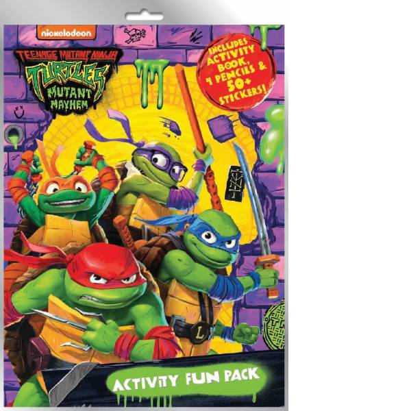 Teenage Mutant Ninja Turtles: Mutant Mayhem: Official Activity Book [Book]