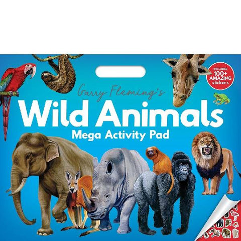 Garry Fleming Wild  Animals Mega Activity Pad