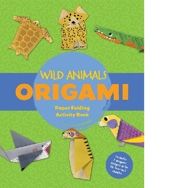 Wild Animals Origami Activity Book