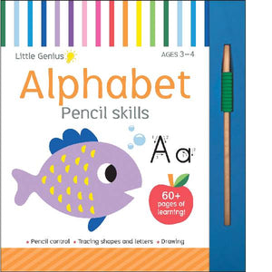 Little Genius Alphabet  Pencil Skills Activity Pad