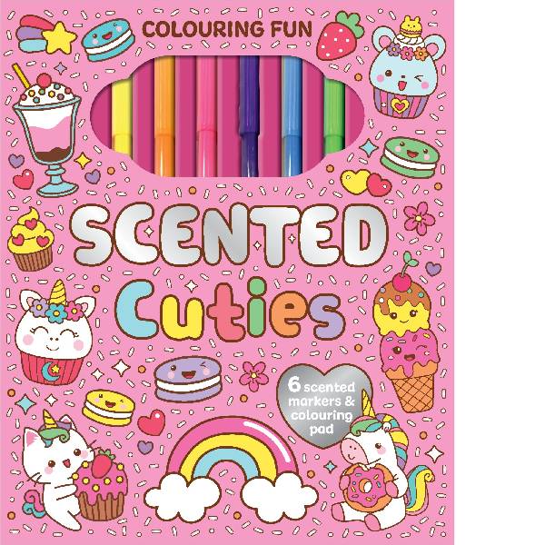 Cuties Colouring Fun  Markerific Scented Activity Folder