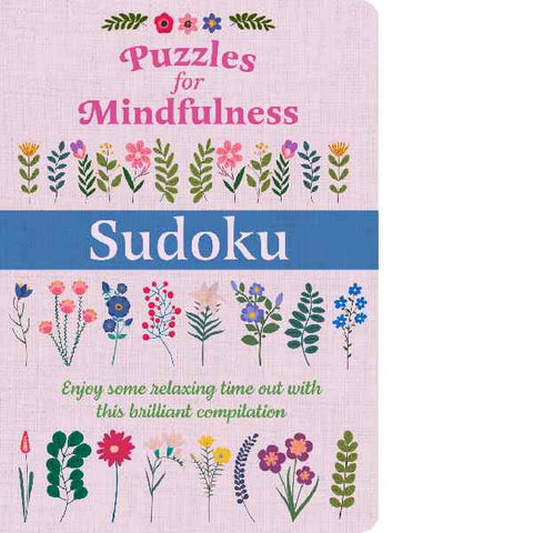 Puzzles For Mindfulness Sudoku - Available 12th December