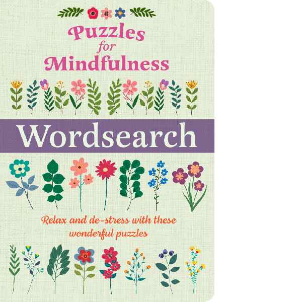 Puzzles For Mindfulness Wordsearch - Available 12th December