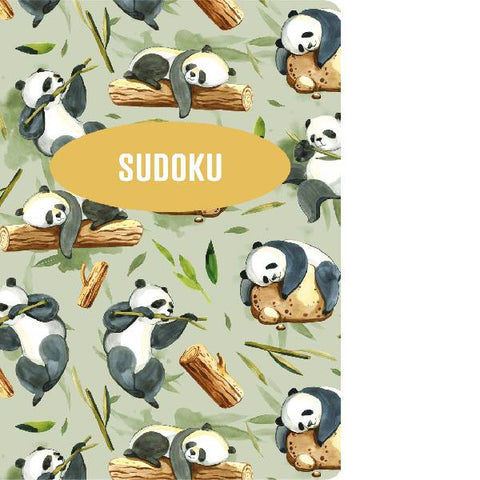 Linen Look Sudoku- Panda