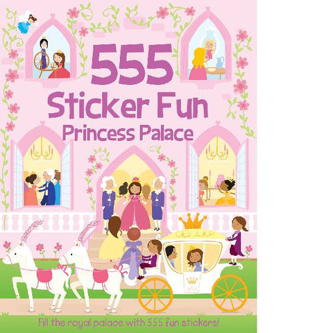 555 Sticker Fun Princess Palace