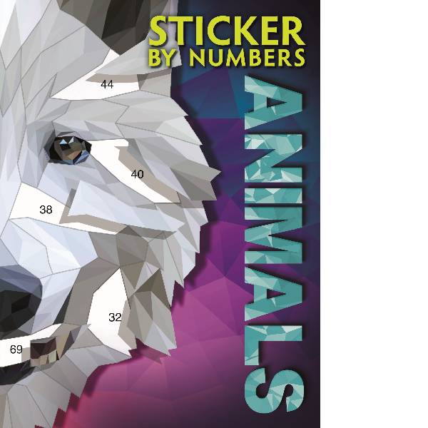 Sticker By Numbers Animals