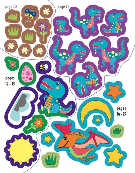 Dinosaurs Rule Super Sticker Activity