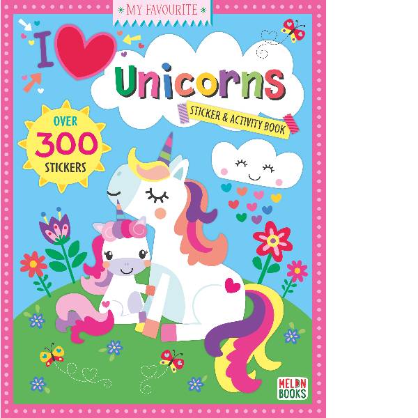 I love Unicorns Super Sticker Activity