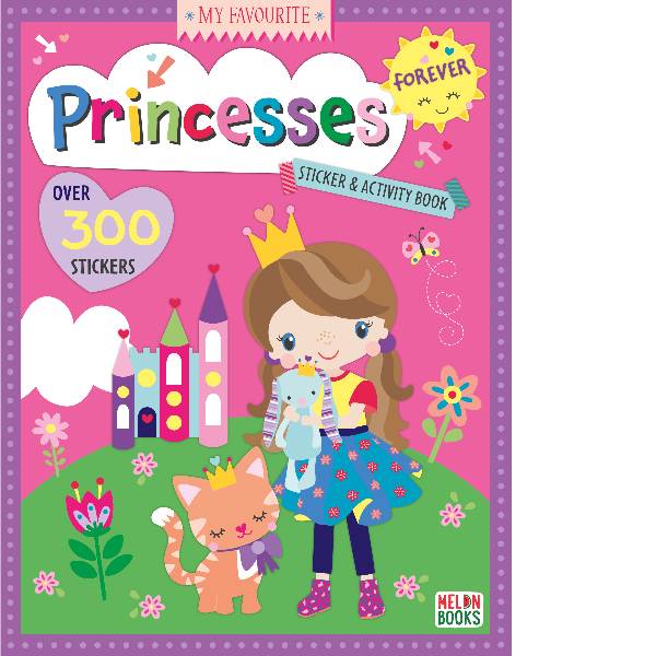 Princesses Forever Super Sticker Activity