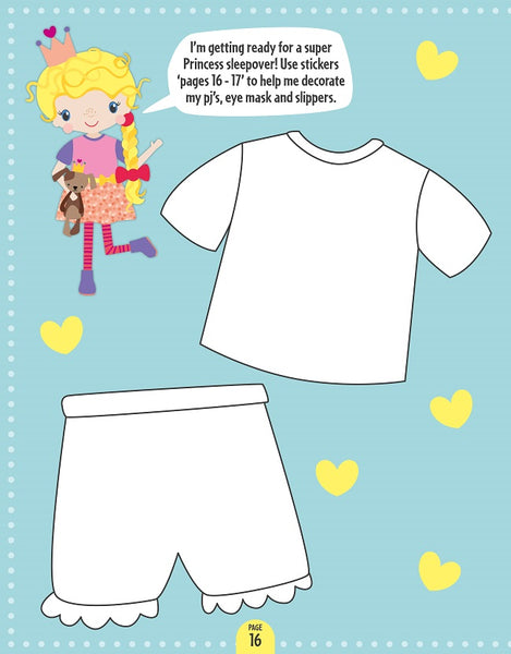 Princesses Forever Super Sticker Activity