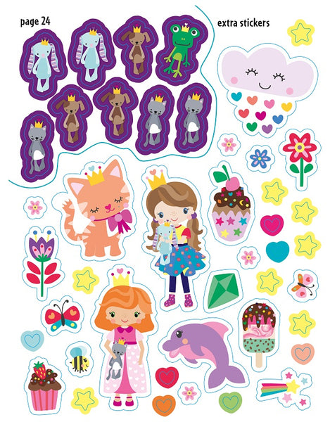 Princesses Forever Super Sticker Activity